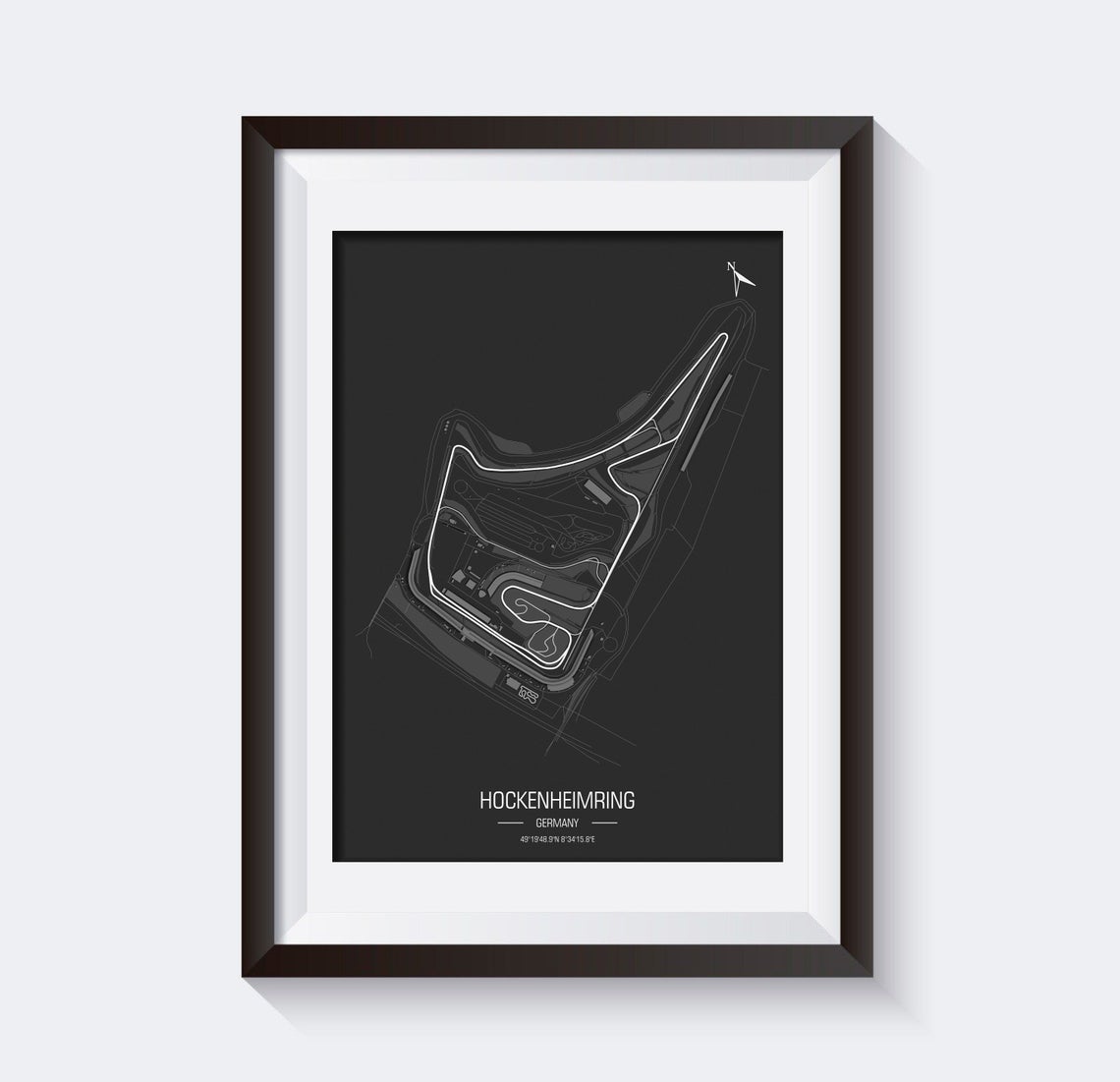 Hockenheimring - Circuit Poster - Formula Essentials