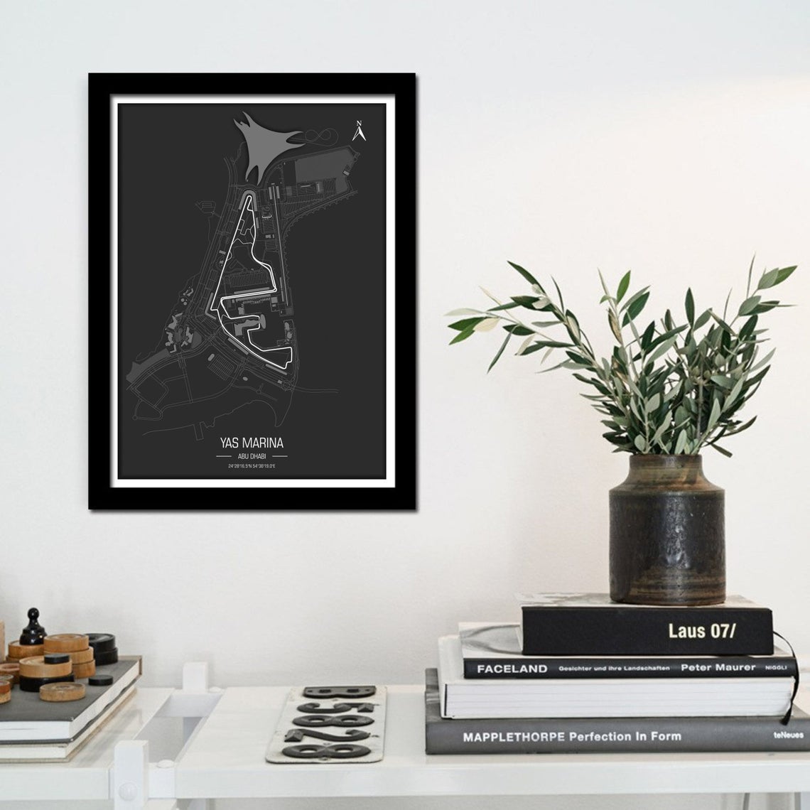 Yas Marina - Circuit Poster - Formula Essentials