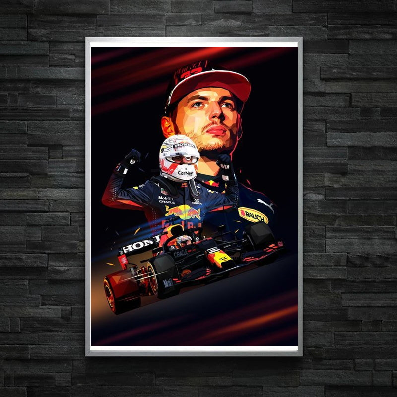 Max Verstappen 2023 - Max Verstappen Poster #6 - 50x70cm - Poster