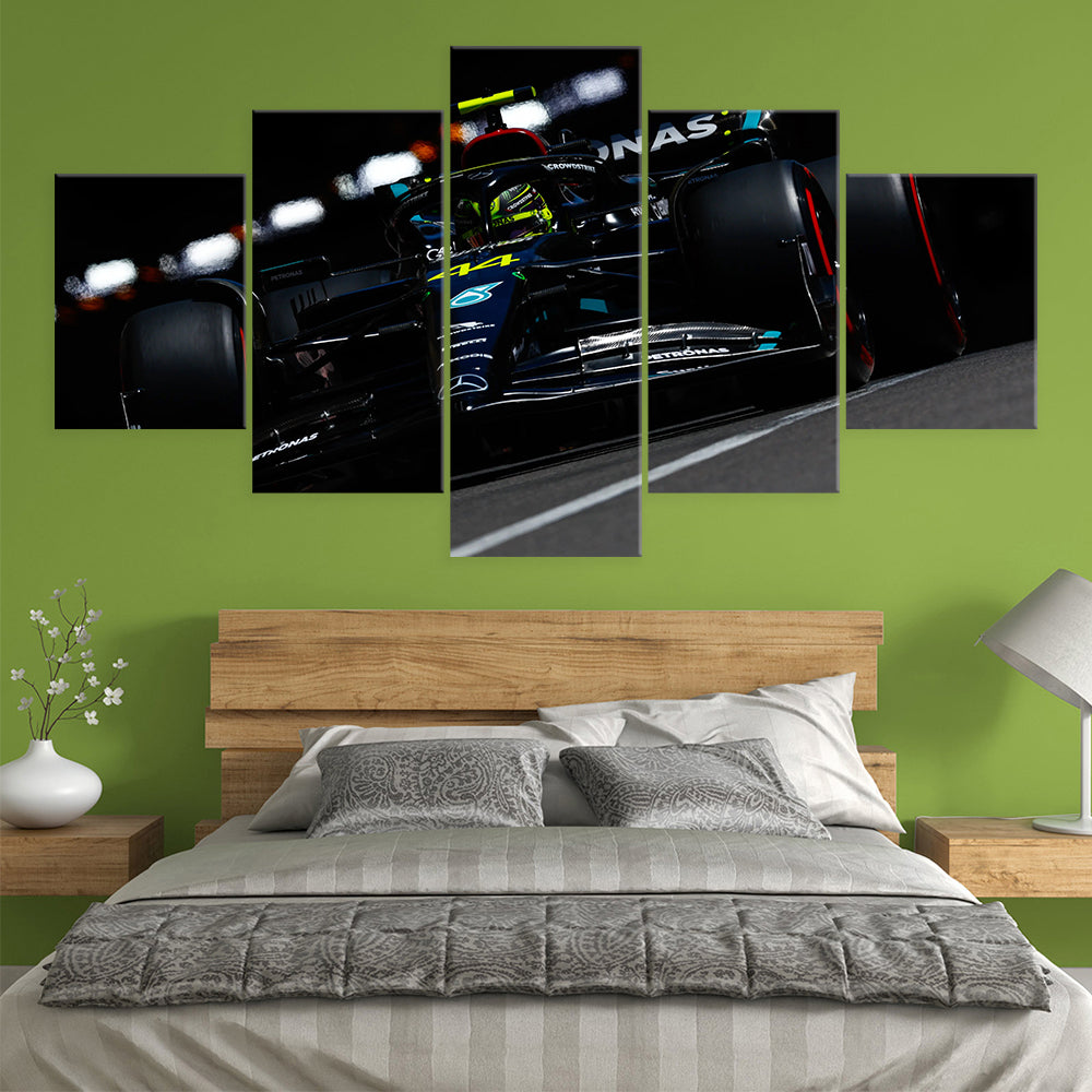 Mercedes AMG W14 Lewis Hamilton 5-Piece - Poster