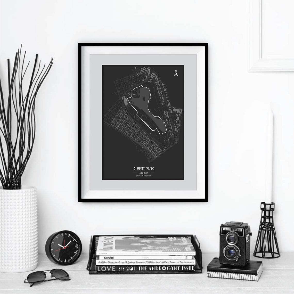 Albert Park - Circuit Poster - Formula Essentials