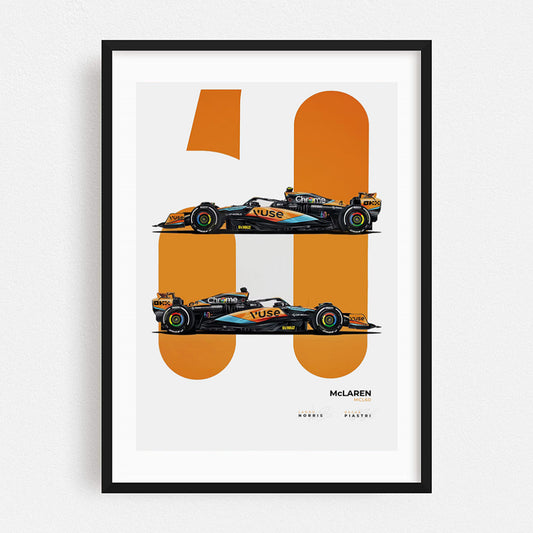 Mclaren MCL60 Team - Poster