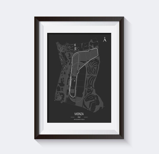 Monza - Circuit Poster - Formula Essentials