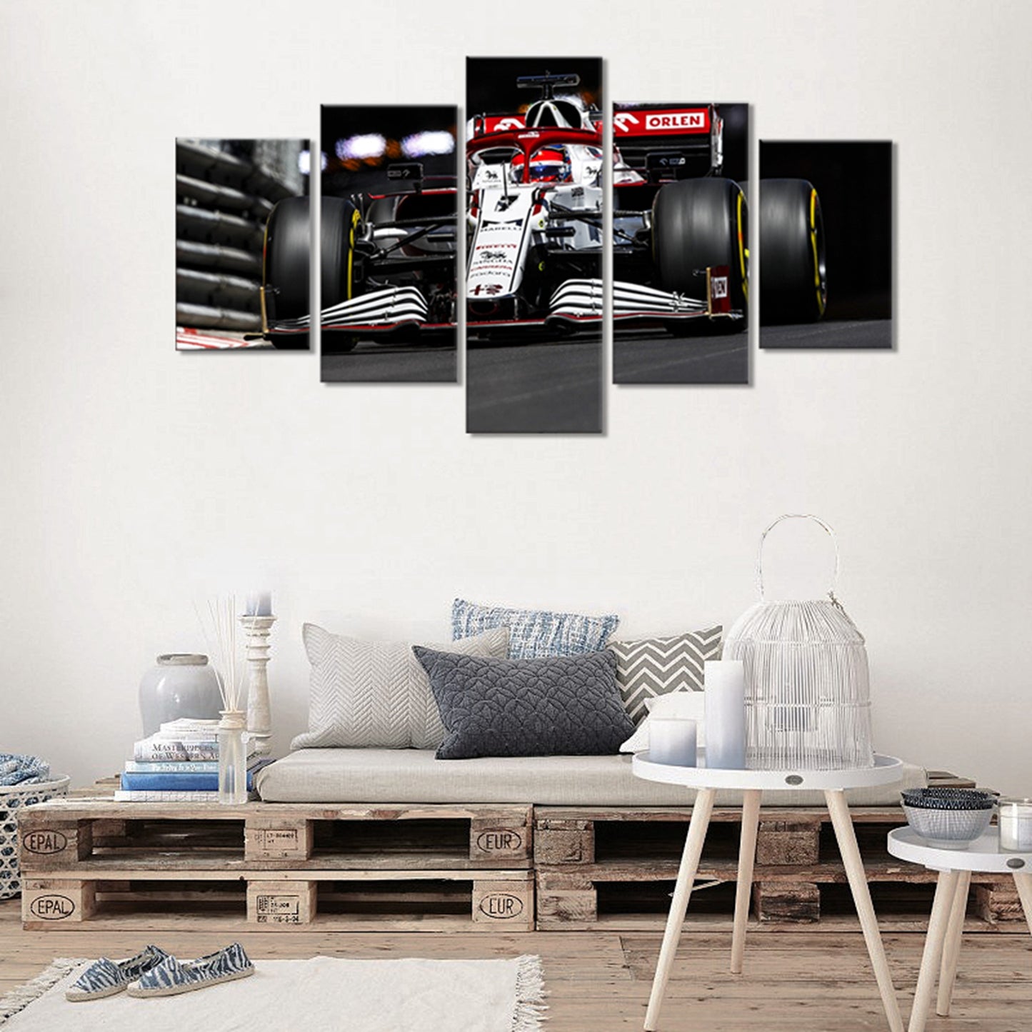Poster & Bildende Kunst | Formula Essentials | alfa-romeo-c41-kimi-raikkonen-5-piece-poster | Alfa Romeo C41 Kimi Räikkönen 5-Piece - Poster