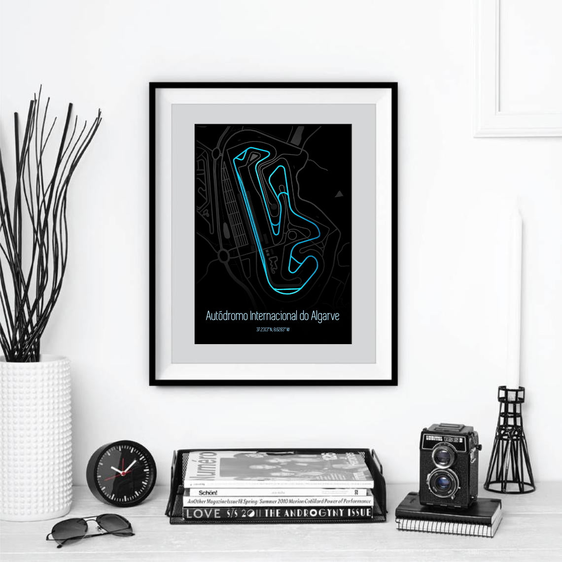 Poster & Bildende Kunst | Formula Essentials | portimao-circuit-poster-v2 | Portimão - Circuit Poster V2