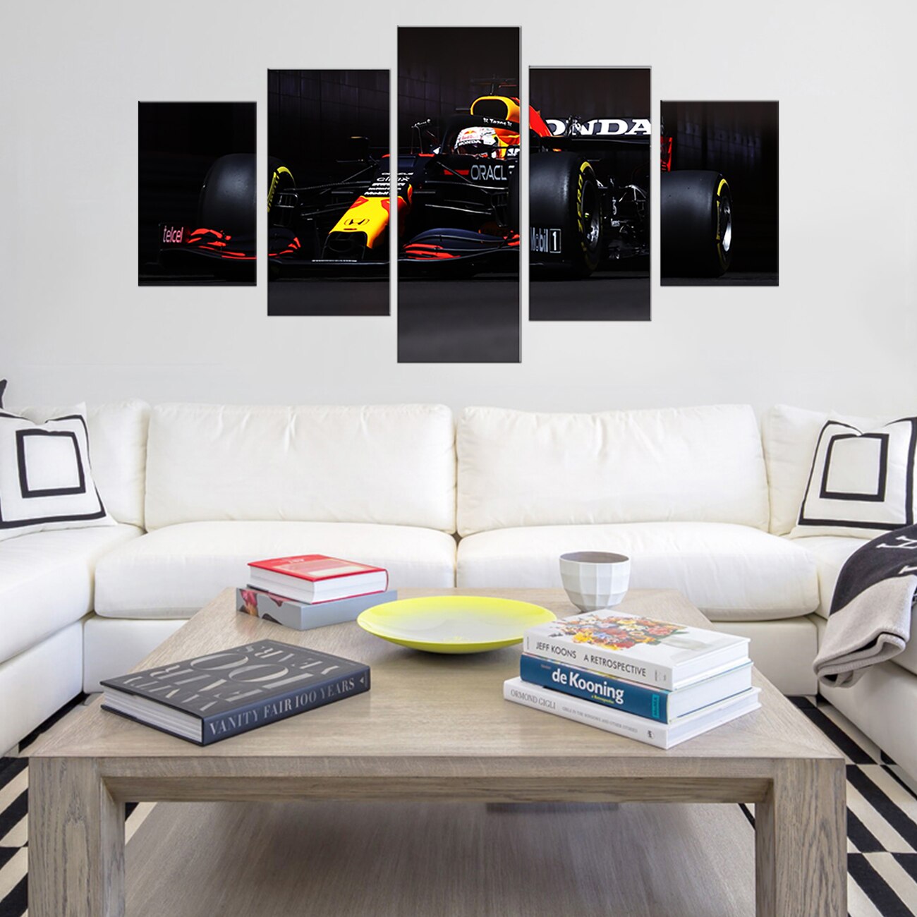 Poster & Bildende Kunst | Formula Essentials | red-bull-rb16b-verstappen-5-piece-poster | Red Bull RB16b Verstappen 5-Piece - Poster