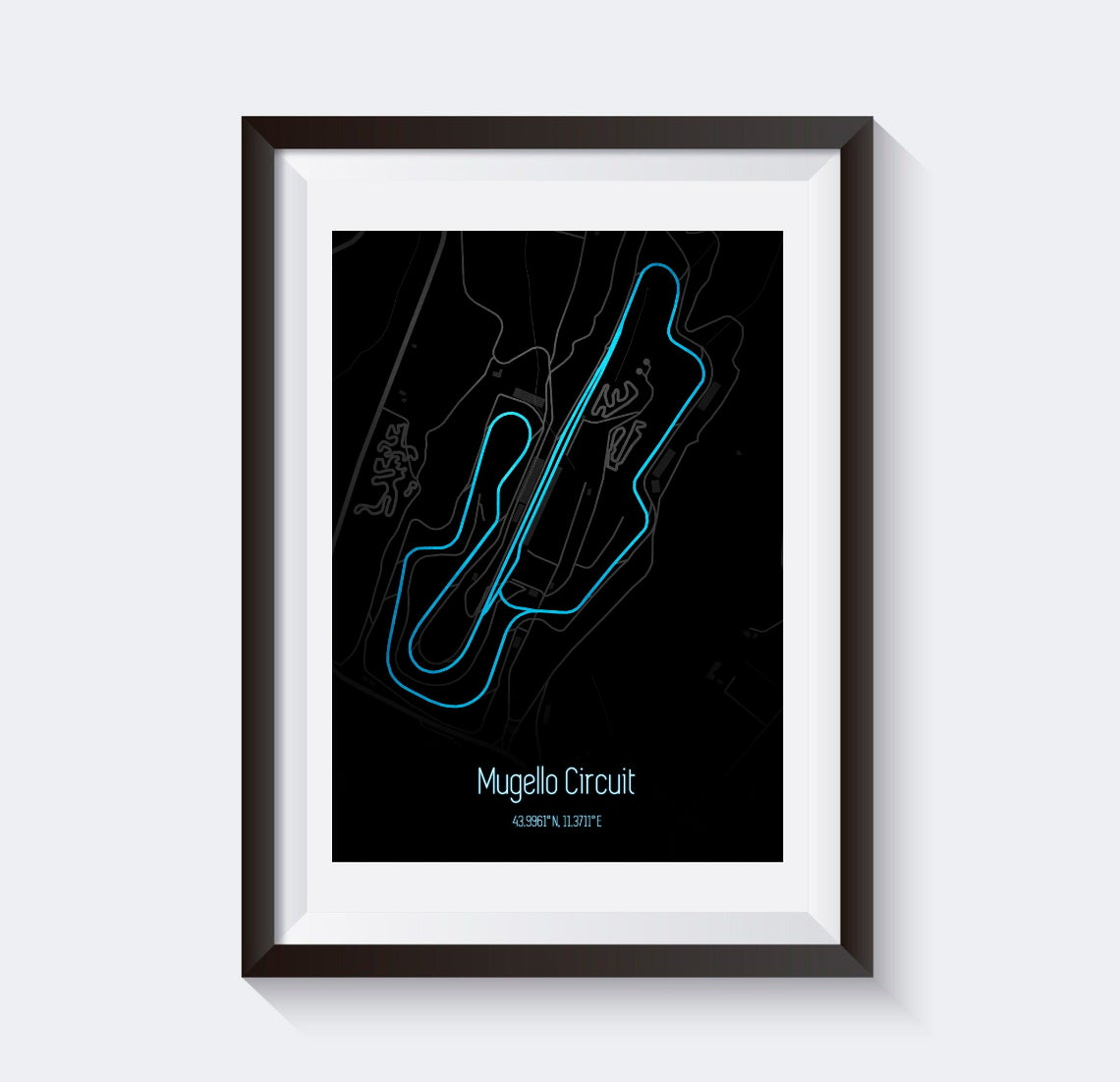Poster & Bildende Kunst | Formula Essentials | mugello-circuit-posters-v2 | Mugello - Circuit Posters V2