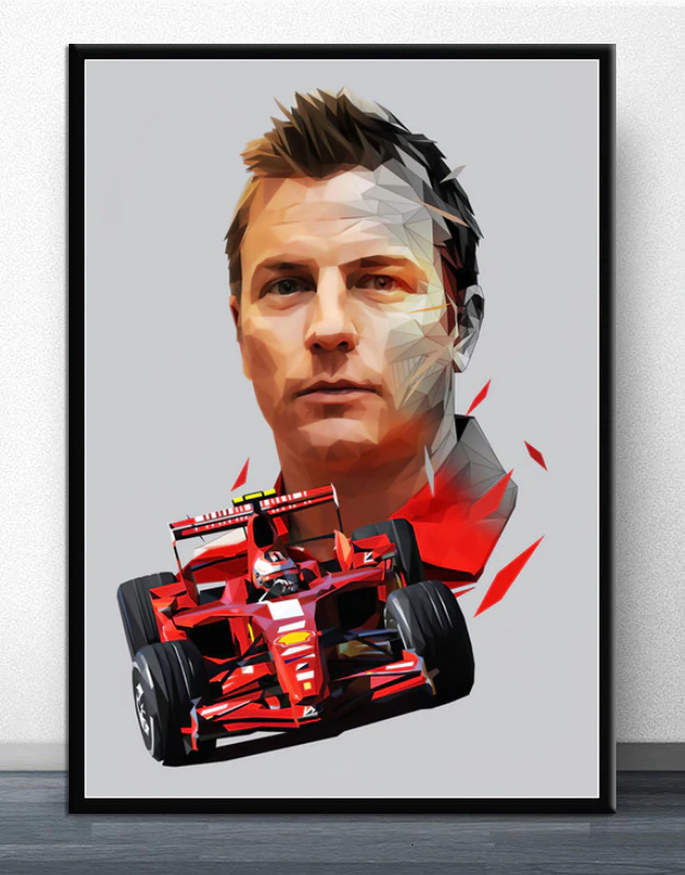 Poster & Bildende Kunst | F1 Essentials | kimi-raikkonen-poster | Kimi Räikkönen - Poster