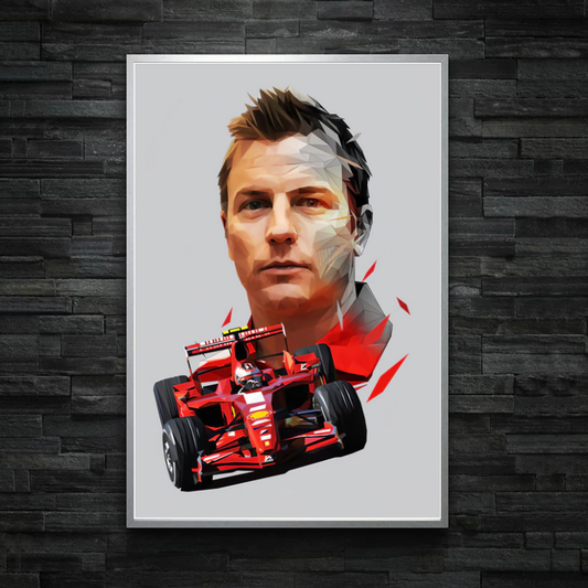 Poster & Bildende Kunst | F1 Essentials | kimi-raikkonen-poster | Kimi Räikkönen - Poster