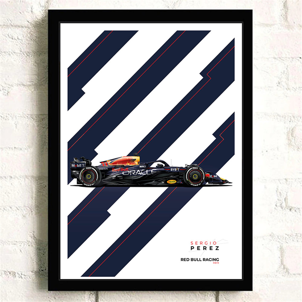Red Bull RB19 Sergio Perez - Poster