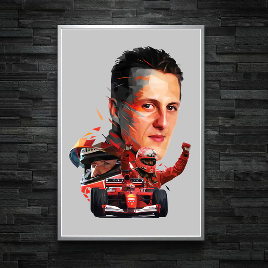 Poster & Bildende Kunst | F1 Essentials | michael-schumacher-poster | Michael Schumacher - Poster