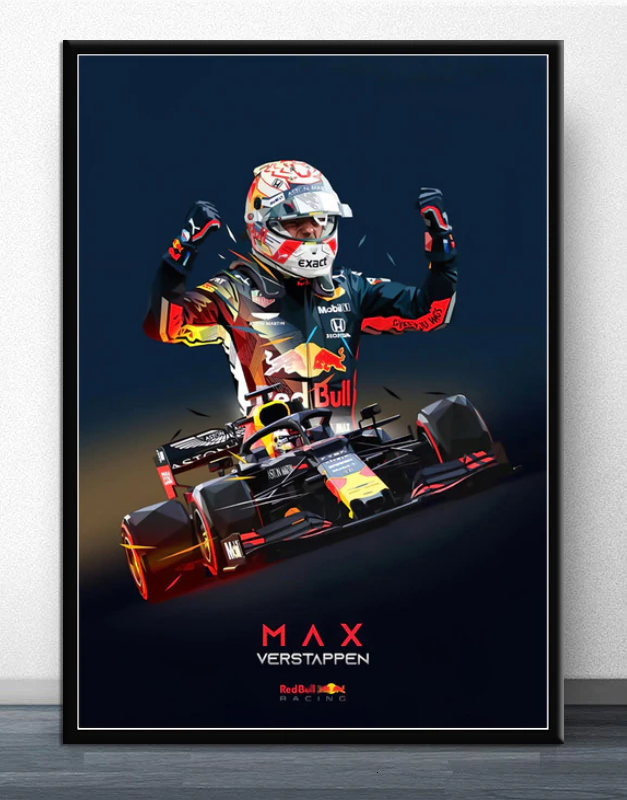 Poster & Bildende Kunst | F1 Essentials | verstappen-poster | Max Verstappen - Poster