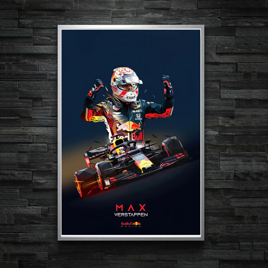 Poster & Bildende Kunst | F1 Essentials | verstappen-poster | Max Verstappen - Poster