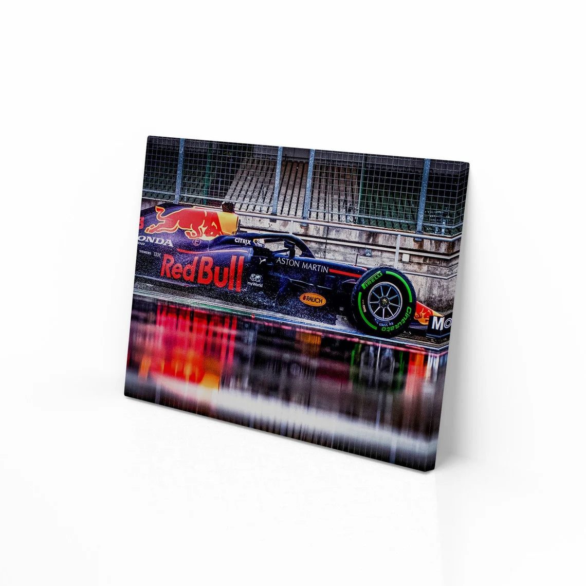 Poster & Bildende Kunst | Formula Essentials | red-bull-rb16-max-verstappen-car-poster | Red Bull RB16 Max Verstappen - Car Poster