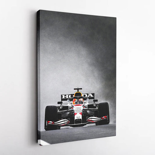 Poster & Bildende Kunst | Formula Essentials | red-bull-rb16b-front-max-verstappen-car-poster-f | Red Bull RB16b Max Verstappen - Car Poster